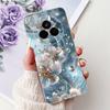 Чехол для Realme 14 Pro Plus RMX5051 Красивые Цветы Рисованный Чехол Мягкий Силиконовый Чехол Для Realme 14 Pro Realme14 Pro+ 5G Чехлы