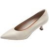 Женские остроносые туфли-лодочки Le Saunda из овчины на kitten-heel