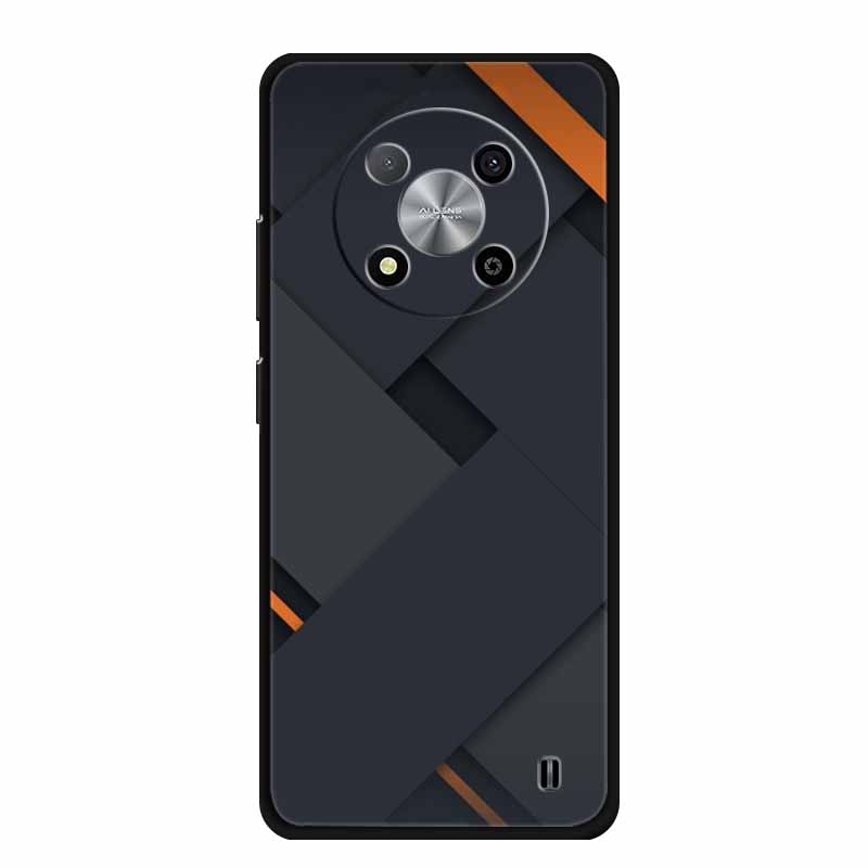 Чехол для ZTE Blade A73 5G Роскошный Мягкий Силикон ТПУ Чехол для Телефона Для ZTE Blade A73 5G 7160N Мультяшный Защитный Цветы Новый Fundas