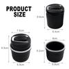 AOI3    Car Ashtray LED Light Portable Car Cigarette Flame Retardant Ashtray Cup For Citroen C1 C2 C3 Grand C4 Picasso C4L VTS C-ELYSEE