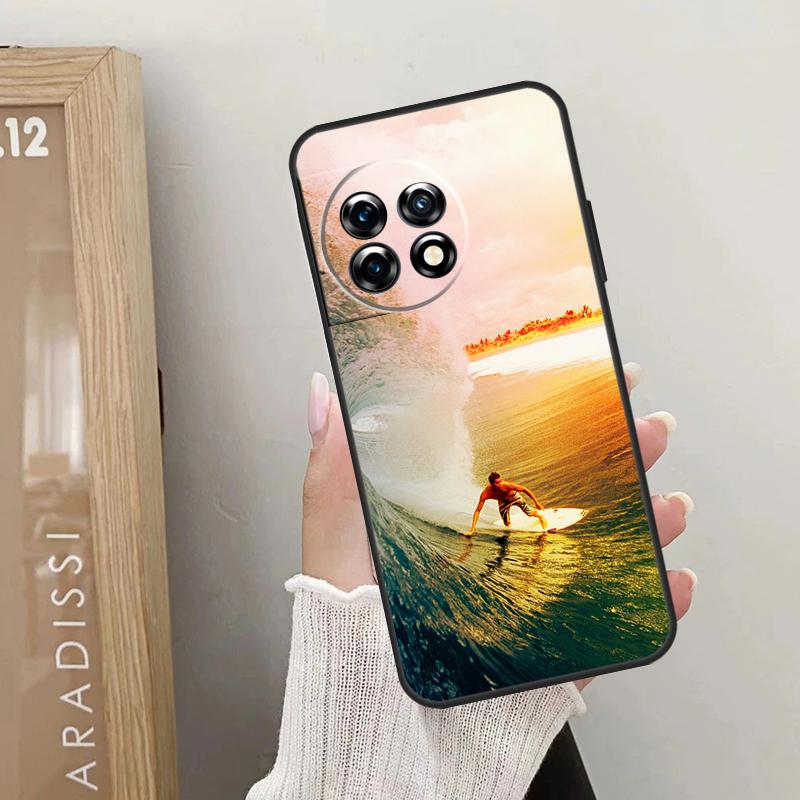 California Surfing Waves Case For OnePlus 12R 12 11 9 10 Pro 10R 10T OnePlus Nord 3 2T N10 N20 CE 2 Lite CE4 Cover