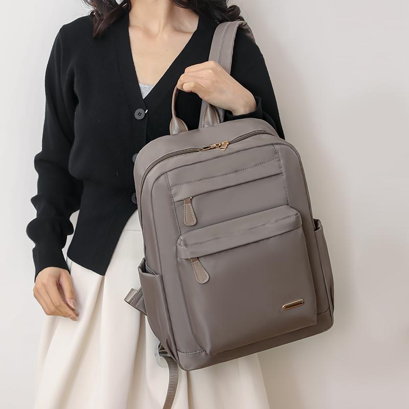 Женский рюкзак большой емкости, нейлоновая спортивная сумка, школьная сумка для студентов колледжа, многофункциональная сумка для компьютера