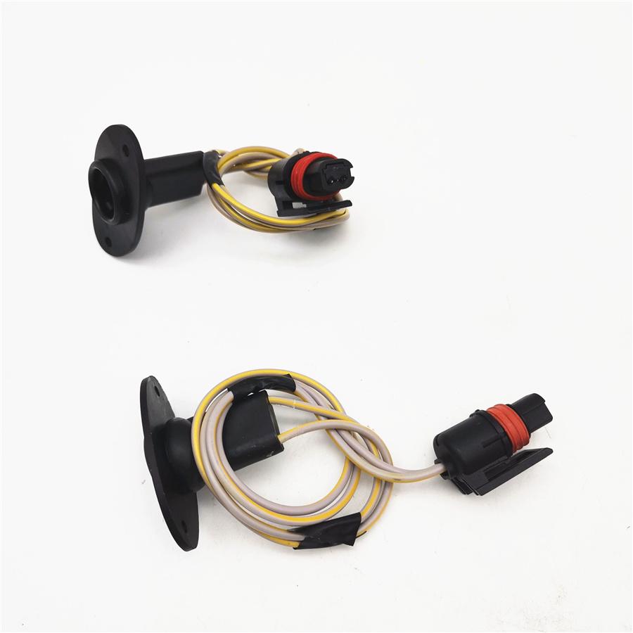 Pair Of License Plate Light Cable Adapter For Dodge Ram 94-01 1500 94-02 2500 3500