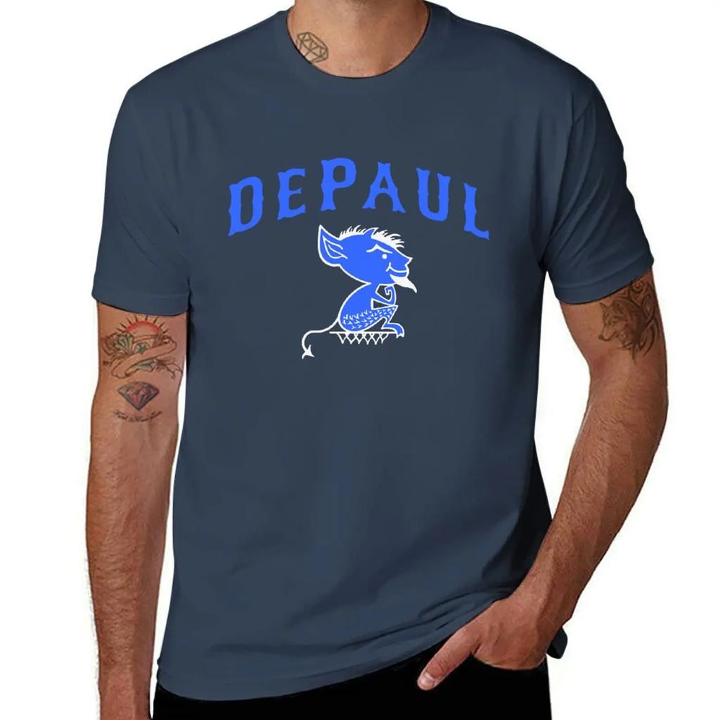 DePaul Mascot Design T-Shirt baggy shirts Louboutins essential t shirt new gifts and t-shirts fitted t shirts for men