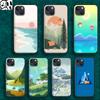 Чехол для телефона с пейзажным рисунком для iPhone Samsung Galaxy Redmi Xiaomi Oppo OnePlus Note SA 7 8 9 10 11 12 13 14 20 21 22 23 53 54 Pro Max Plus Ultra