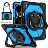 Portable Kids Tablet Cases for IPad Air13/Pro13 Pro Air 13 2026/2025 M5/M4/M3/M2 Case Cover Rotating Stand PC+Silicone Shell