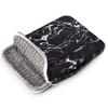 Kinmac 360 Shield Laptop Pouch, Black Marble