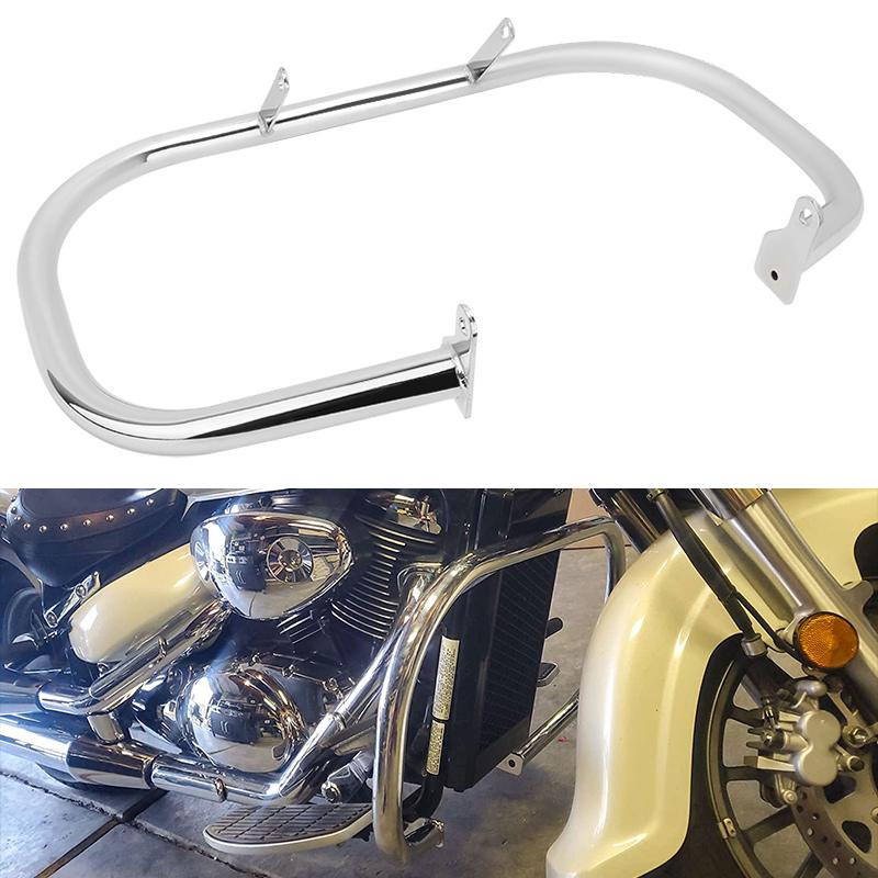 Для SUZUKI VL800 2001-2011 Boulevard C50 2005-2011 M50 2005-2010 Хромированная Передняя Защита Двигателя Мотоцикла Дорожная Дуга Безопасности