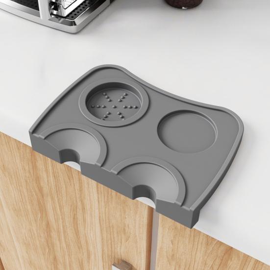 Силиконовый коврик для кофе, станция, термостойкий, коврик для темпера эспрессо, эффективный инструмент для приготовления кофе для домашних бариста, профессиональных энтузиастов кофе