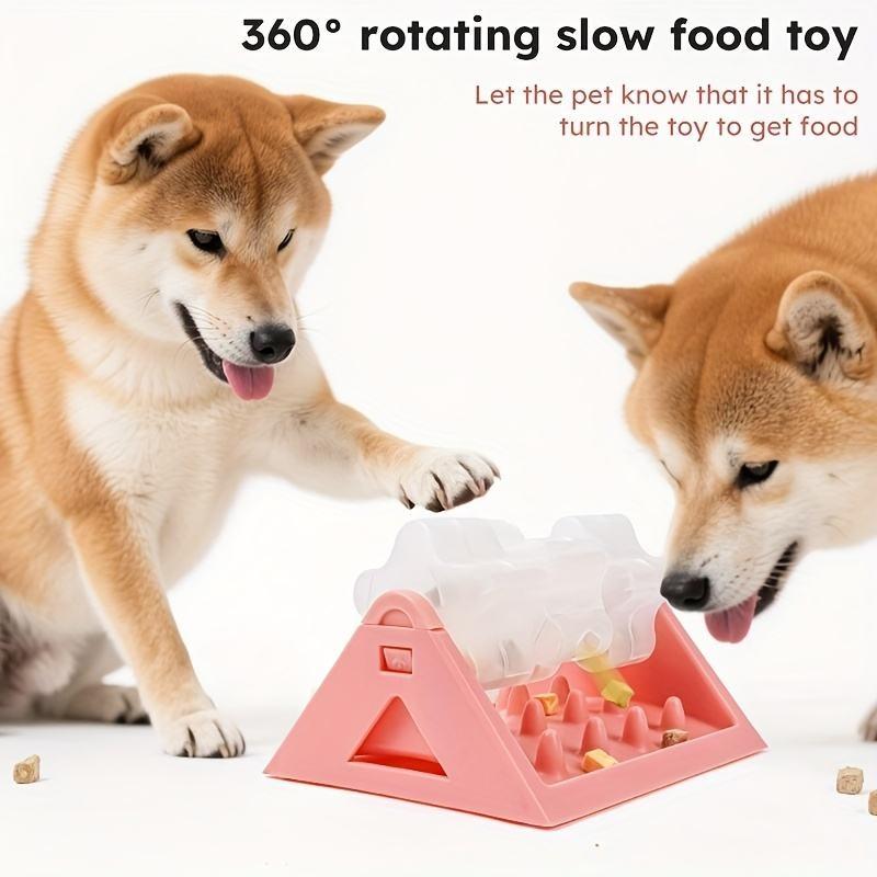Interactive Slow Feeder Dog Bowl Puzzle Toy for Anxiety Relief and Boredom Dog Feeding Toy Puzzle Cat Bowl Controlled Feeding