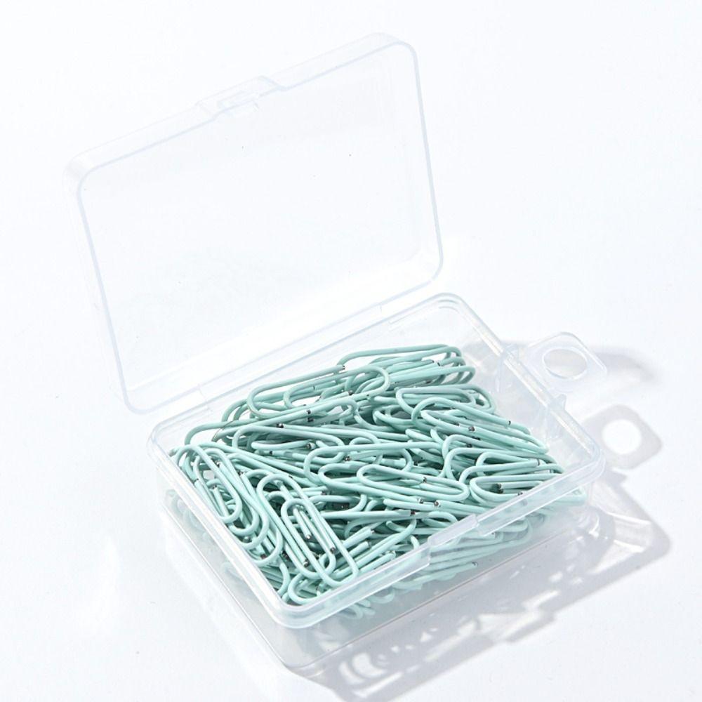 50PCS Zinc Zinc Alloy Bookmark Clip Creative Binder Clamps Mini Metal Paper Clips  School