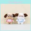 Adorable Plush Dog Keychain Pendant Cute Cartoon Dog Doll Decoration For Bags