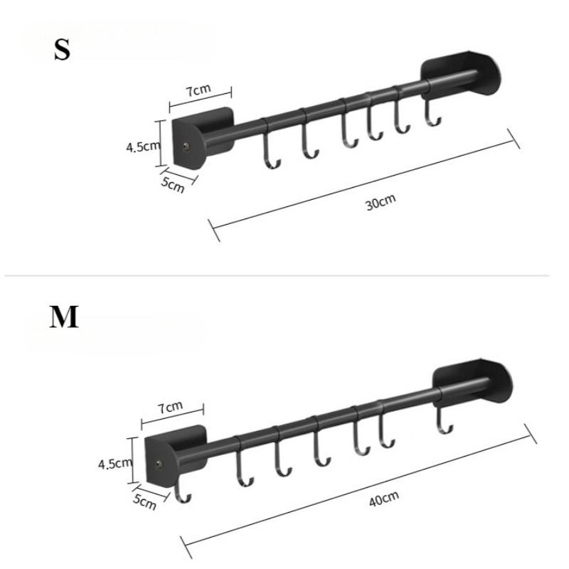 Стеллажи для хранения кухонной утвари, настенные металлические лопатки без отверстий, полки для организации полотенец для ванной комнаты