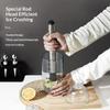 Stainless Steel Ice Hammer Set with Popsicle and Swizzle Sticks for Effortless Kitchen and Bar Use