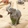 Creative Antique Size Super Cute Elephant Home Decoration Elephant Animal Resin Crafts Home Decoration