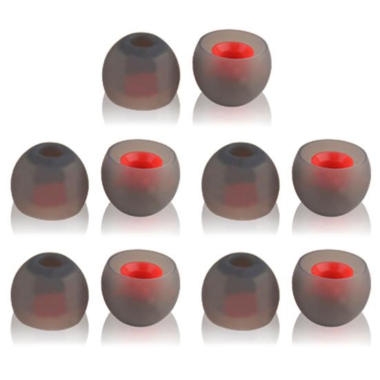 5 пар мягких силиконовых звукоизоляционных вкладышей-вкладышей, сменный аксессуар для наушников