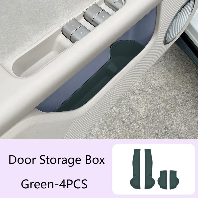 For 2025 2026 Nio Firefly Car Storage Compartment Under the Car Door Side Waterproof Storage Tray 4PCS Decorative Accessories