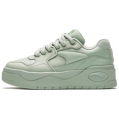 982Evo Classic Trendy Universal Casual Non-Slip Wear Resistance Supporting Height Increase Low-Top Skate Shoes Women sketching sneakers Green 122438091-4