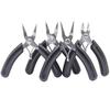4pcs Mini Diagonal Pliers Set 90mm Multi-tool Needle Nose Pliers Wire Cable Cutting Crimping Nippers Pocket Fishing Hand Tools