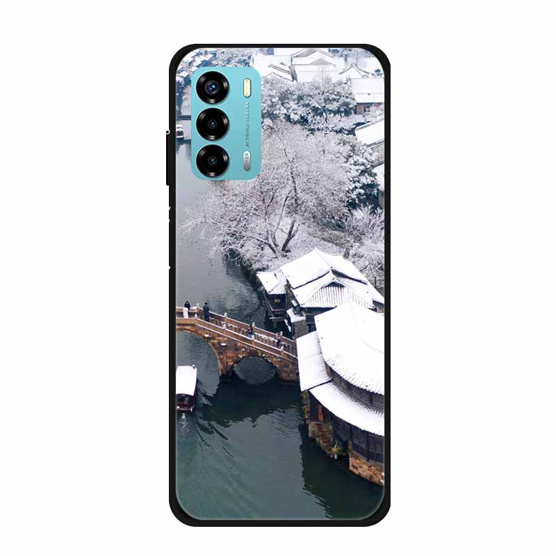 Cool Silicone Cover for ZTE Blade V40 Vita Case Printed Fashion Soft Back Cover for ZTE Blade V40Vita Case Protective Shells