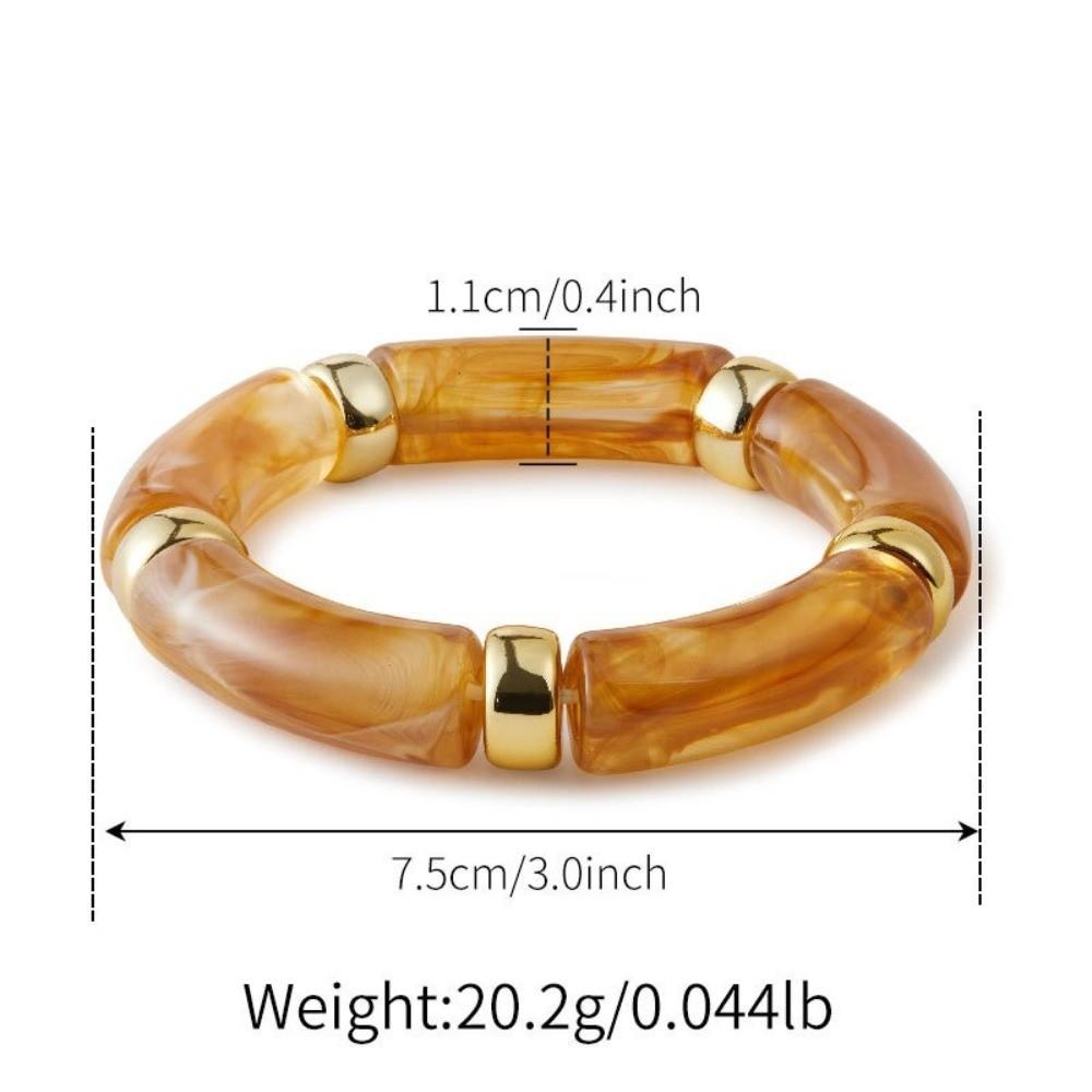 Браслеты из бамбуковых бусин, разноцветные, женские, модные, в стиле бохо, подарки