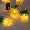 Waterproof LED Pineapple String Lights Hanging Fairy Lights Atmosphere Night Light  Wedding