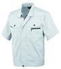 COCOS Nobuoka AS-930 Short Sleeve Blouson, Silver, Size S