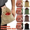 1Pc Outdoor Foraging Fruit Picking Bag Waist Hanging Tool Bag Jungle Storage Waterproof Bags for Camping
