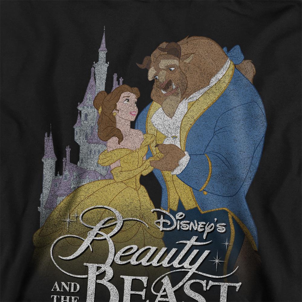 Beauty And The Beast Childrens/Kids Belle Beast Castle Hoodie