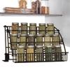 3 Tier Pull Down Cabinet Spice Rack Organizer,Metal  Shelf  Kitchen