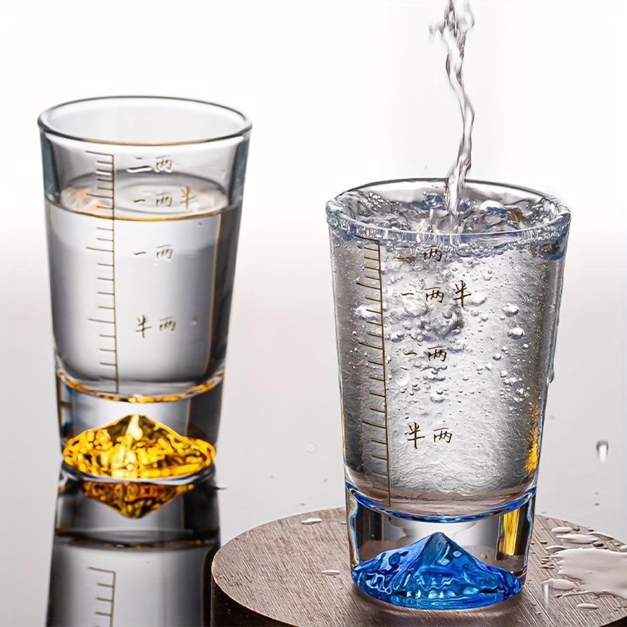 1 шт/6 шт. Горные стаканы для шотов, маленькие винные стаканы, китайские стаканы для байцзю для бара, паба, клуба, ресторана и домашнего использования, посуда для питья