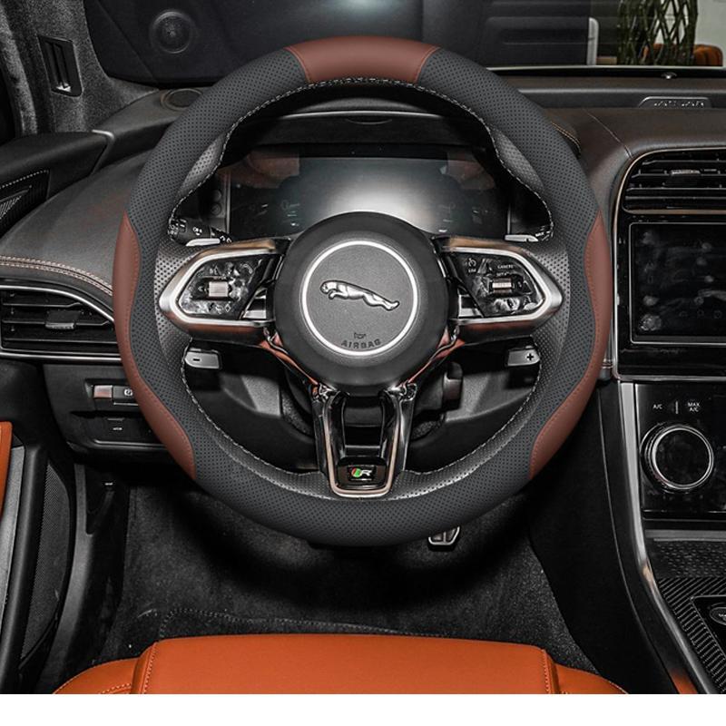 Чехол на рулевое колесо Jaguar: Подходит для XEL, XFL, E-PACE, F-PACE и F-TYPE