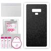 apgo Protective Skin Sticker for the Back Compatible with Samsung Galaxy Note 9, Wrap Film, Foil, Vinyl - Pattern Black Honeycomb
