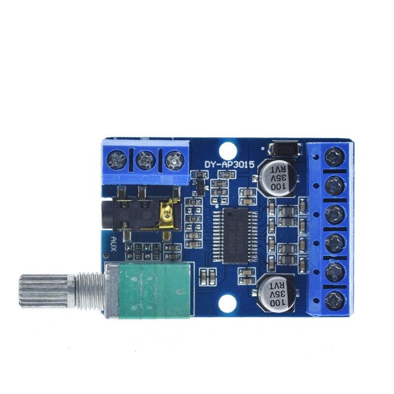 AP3015 30Wx2 Плата мощного стерео цифрового усилителя 12 В/24 В Блок питания DIY Модуль усиления мощности 30 Вт + 30 Вт DY-AP3015