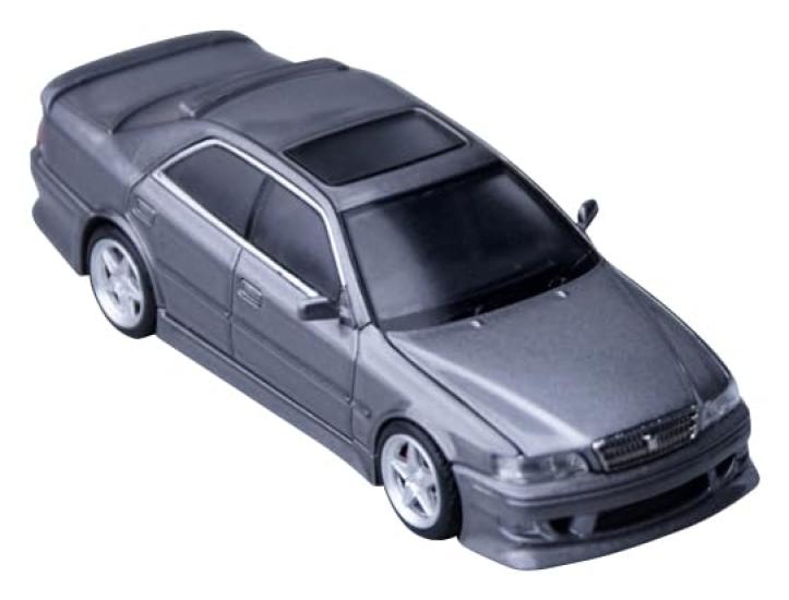 Genesis Company Focal Horizon x Модель 1 Toyota Chaser JZX100 Кастомная версия Покрытие Gunmetal Модель C33701 1/64
