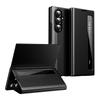 Кожаный чехол для Samsung Galaxy Z Fold 3 4 5 6 7 с зеркальным окном Smart View, Чехлы S-View, Чехол-книжка для телефона, Бамперы для телефона