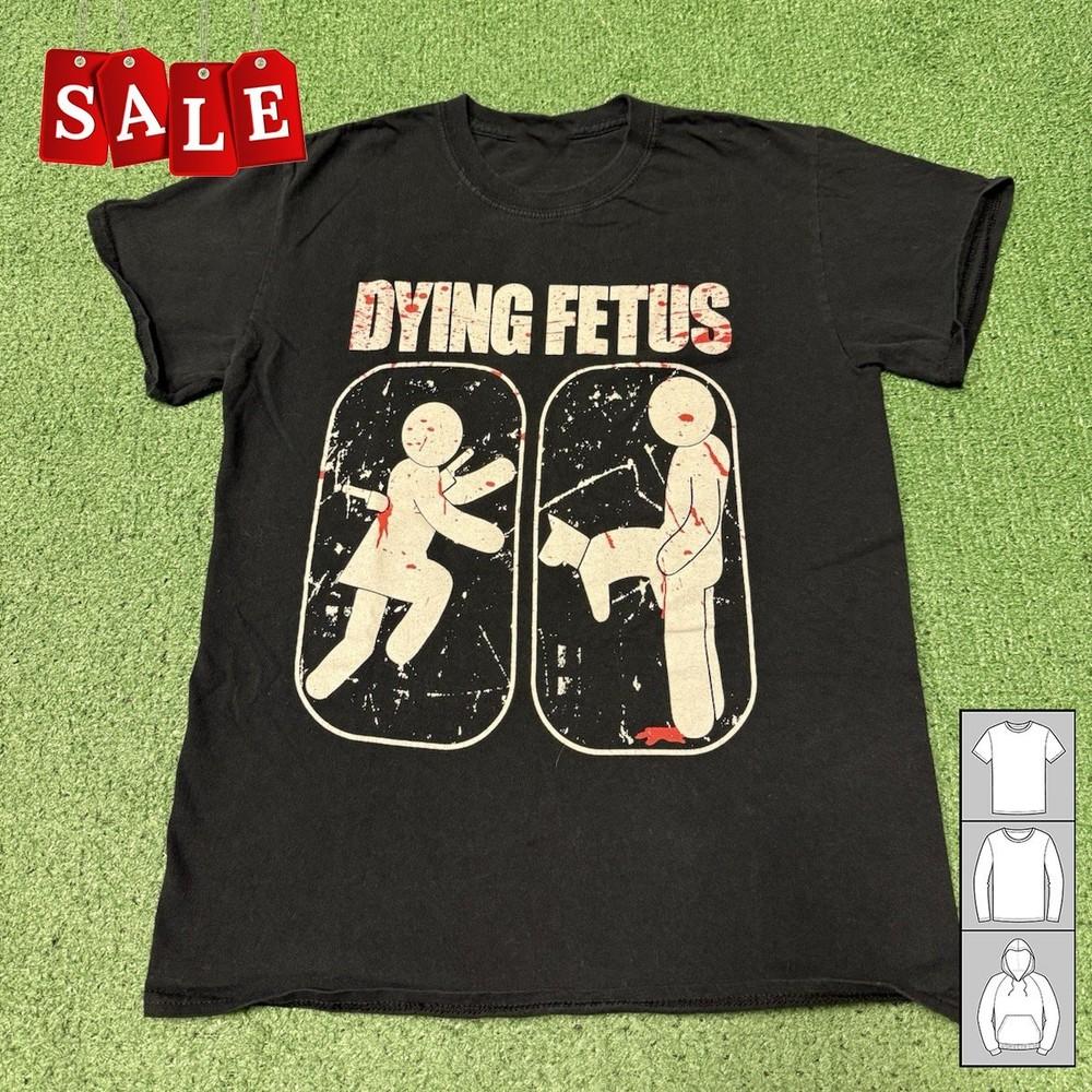 Новая футболка с изображением группы Dying Fetus, Рождественский подарок, Унисекс S-5XL, Футболка ZO96, Унисекс-футболка