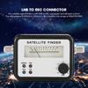 SF9504dB Portable Satellite SAT Finder Signal Strength Meter with Digital Display