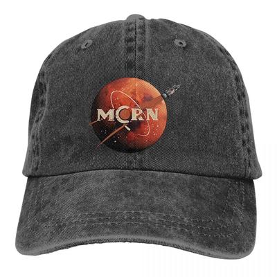 Стираная мужская бейсболка MCRN Badge Trucker Snapback Cowboy Caps Dad Hat The Expanse Golf Hats