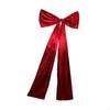 Дверной подвесной большой бант спереди с красным узлом Рождественская лента для шкафа Baby Shower Home
