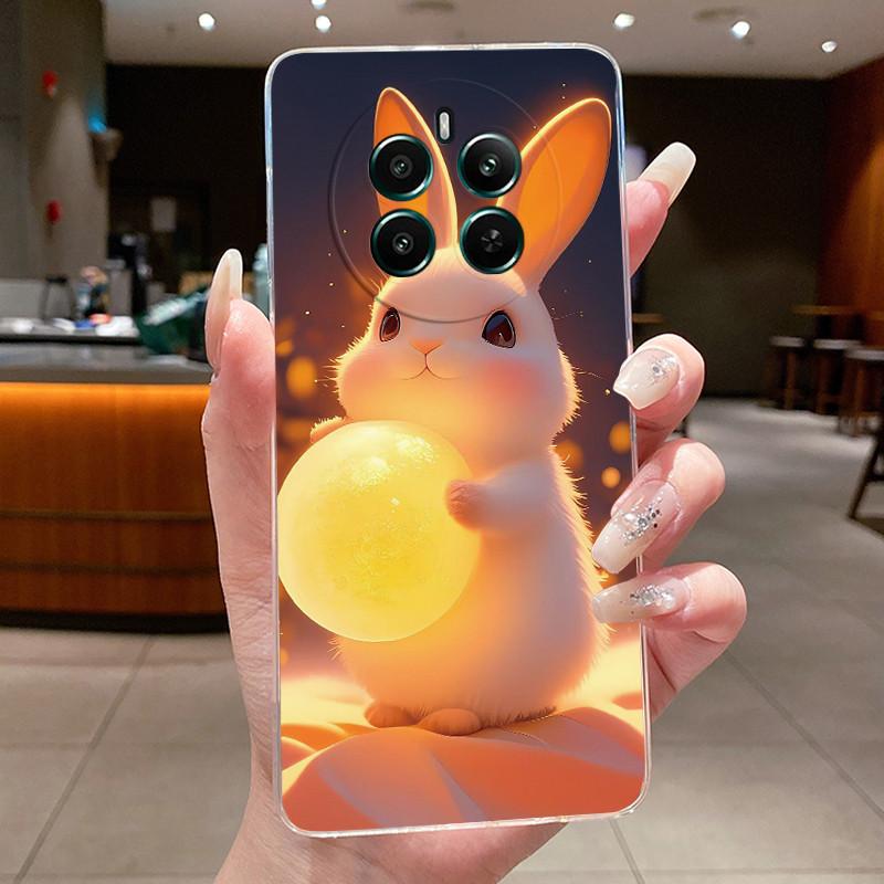 Прозрачный чехол из ТПУ для Realme 12+ 12 12x 5G Чехол Роскошный Дракон Милый Крутой Для Мальчиков Девочек Задняя Крышка Для Realme 12 Plus Чехол для Телефона