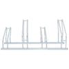 4 Bike Freestanding Bike Stand Galvanized Steel
