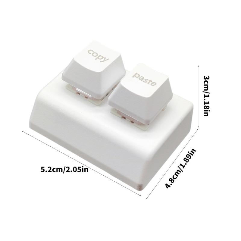 Механическая игровая USB-клавиатура с 2 настраиваемыми клавишами, цветной подсветкой, программируемые хот-свап клавиатурные блоки
