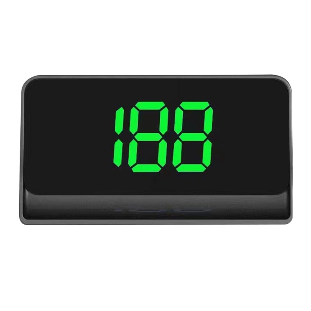 Электронный проекционный дисплей, светодиодный дисплей, автомобильный GPS-детектор миль в час, большой шрифт, цифровой HUD-проектор скорости на лобовое стекло для автомобиля