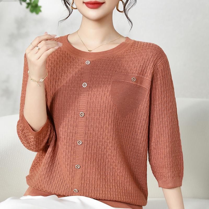 QingHe Cashmere Женский свитер из 30% кашемира - Мягкий и теплый пуловер из смесовой шерсти