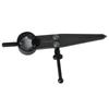 Adjustment Draw a Circle Arc Art Quick Nut Steel Divider Wing Creaser Scribing Tool Leather Compass