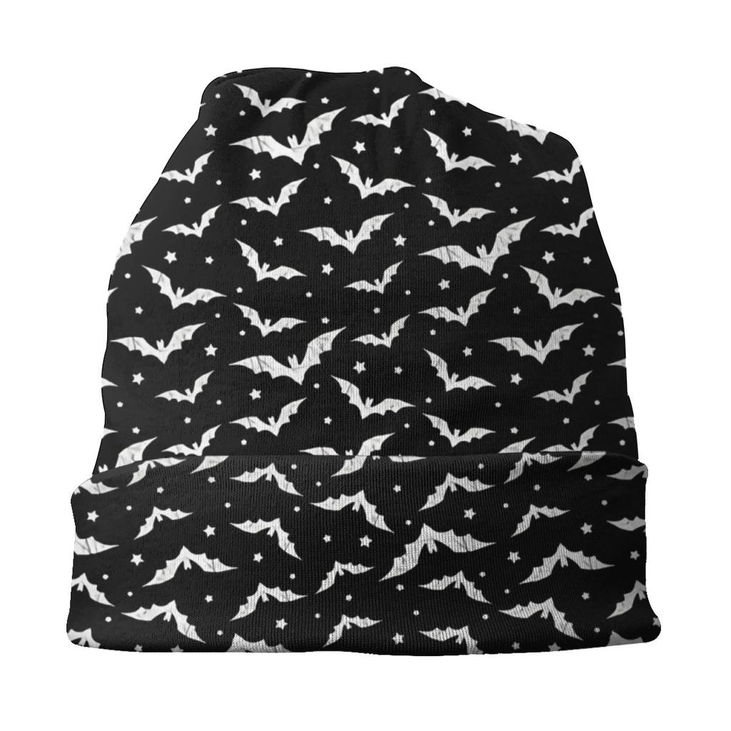 Bats Unisex Bonnet Winter Hiking Double Layer Thin Hats For Unisex Women