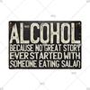 Retro Metal Plate Drink Tin Sign Funny Beer Wine Lover Vintage Metal Plaque for Bar Pub Club Kitchen Home Man Cave Wall Decor