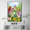 Diamond Embroidery Complet Kit Bird Diamond Painting Full Round Arrival Flower Rhinestone Picture