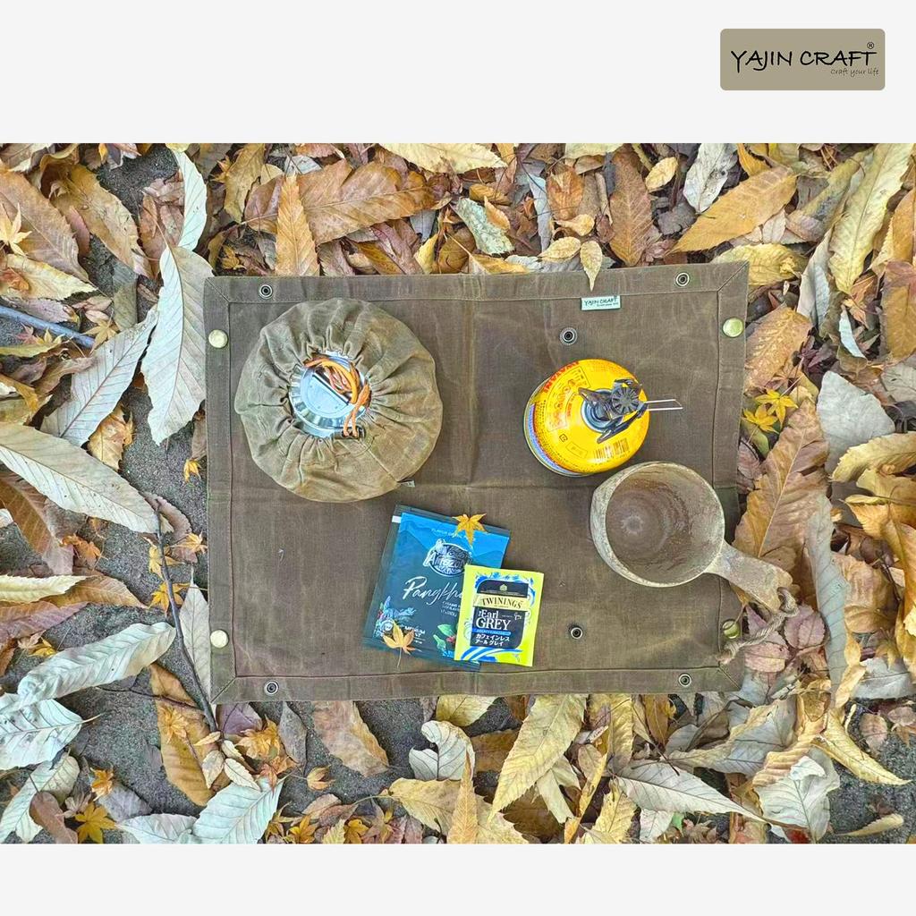 YAJIN CRAFT Сумка для хранения чайника, для барбекю, пикника, снаряжение для кемпинга на открытом воздухе